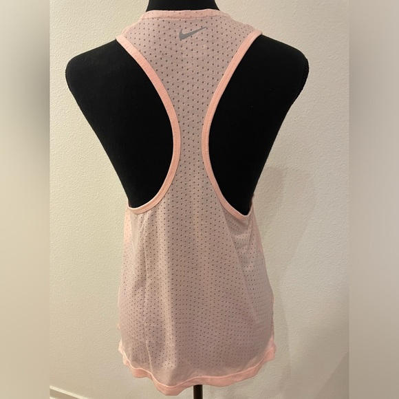 Nike Dri-Fit Running Racerback Tank in Light Pink - Size S - Picture 2 of 6